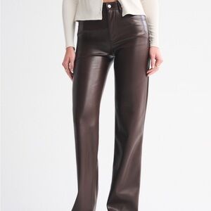 Abercrombie Leather Pants
